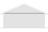 Southwest House Plan - Doe Path 73887 - Right Exterior