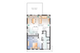 Contemporary House Plan - Mercer 73927 - 2nd Floor Plan