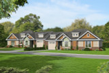Craftsman House Plan - 73950 - Front Exterior