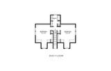 Secondary Image - Country House Plan - Amarillo 73986 - 2nd Floor Plan