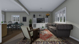 Traditional House Plan - Brynn 74049 - Family Room