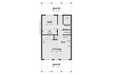 Cottage House Plan - Cascade 74090 - 1st Floor Plan