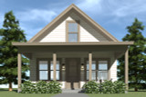 Cottage House Plan - Cascade 74090 - Front Exterior