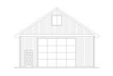 Traditional House Plan - 74108 - Front Exterior