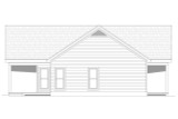 Craftsman House Plan - Beaver Dam 74213 - Left Exterior