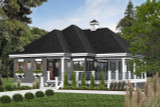 Country House Plan - The Gallagher 74256 - Front Exterior