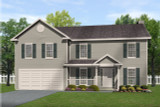 Traditional House Plan - 74272 - Front Exterior