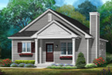 Cottage House Plan - 74517 - Front Exterior