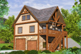Lodge Style House Plan - 74519 - Front Exterior
