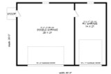 Traditional House Plan - 74736 - 1st Floor Plan