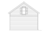 Country House Plan - 74792 - Rear Exterior
