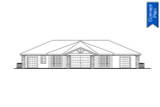 Secondary Image - Southwest House Plan - Willakenzie 74882 - Rear Exterior
