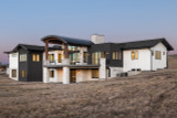 Ranch House Plan - Berkley Road 74937 - Rear Exterior
