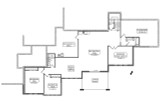 Ranch House Plan - Berkley Road 74937 - Basement Floor Plan