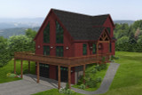 Lodge Style House Plan - 75079 - Front Exterior