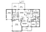 Country House Plan - Larkspur 75122 - 1st Floor Plan