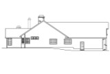 Ranch House Plan - Gideon 75149 - Left Exterior
