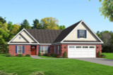 Classic House Plan - 75155 - Front Exterior