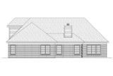 Classic House Plan - 75155 - Rear Exterior