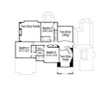 Traditional House Plan - 75214 - 2nd Floor Plan