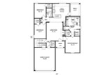 European House Plan - 75269 - 1st Floor Plan