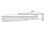 Modern House Plan - Hemlock 75173 - Right Exterior