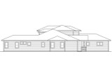 Contemporary House Plan - Quail Ridge 75294 - Left Exterior