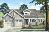 Ranch House Plan - Filmore 75353 - Front Exterior