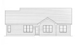 Secondary Image - Ranch House Plan - Filmore 75353 - Rear Exterior
