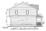 Traditional House Plan - Griffin 75429 - Left Exterior