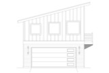 Contemporary House Plan - Rock Park Escape 75461 - Left Exterior