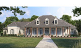 Southern House Plan - Walnut Grove 75491 - Front Exterior