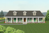 Country House Plan - 75512 - Front Exterior