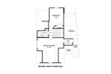 Secondary Image - European House Plan - 75520 - 2nd Floor Plan