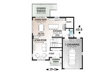 Craftsman House Plan - Frontenac 3 75618 - 1st Floor Plan