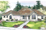 Mediterranean House Plan - Roselle 75737 - Front Exterior