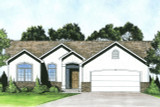 Traditional House Plan - 75897 - Front Exterior