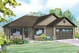 Ranch House Plan - Eastford 75932 - Front Exterior