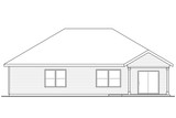 Secondary Image - Ranch House Plan - Eastford 75932 - Rear Exterior