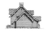 Lodge Style House Plan - Autumn Ridge 76022 - Left Exterior