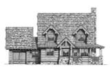Lodge Style House Plan - Autumn Ridge 76022 - Front Exterior
