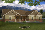 Craftsman House Plan - 76031 - Front Exterior