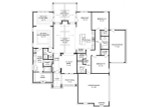 Craftsman House Plan - 76031 - 1st Floor Plan