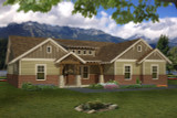 Craftsman House Plan - 76031 - Front Exterior