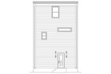 Modern House Plan - Shephard Deluxe II 76135 - Rear Exterior
