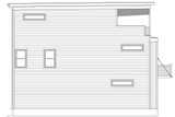 Modern House Plan - Shephard Deluxe II 76135 - Left Exterior