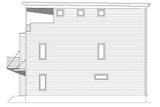 Modern House Plan - Shephard Deluxe II 76135 - Right Exterior