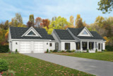 Farmhouse House Plan - Davis Farmhouse 76370 - Front Exterior
