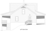 Farmhouse House Plan - Davis Farmhouse 76370 - Left Exterior