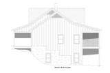Farmhouse House Plan - Davis Farmhouse 76370 - Right Exterior